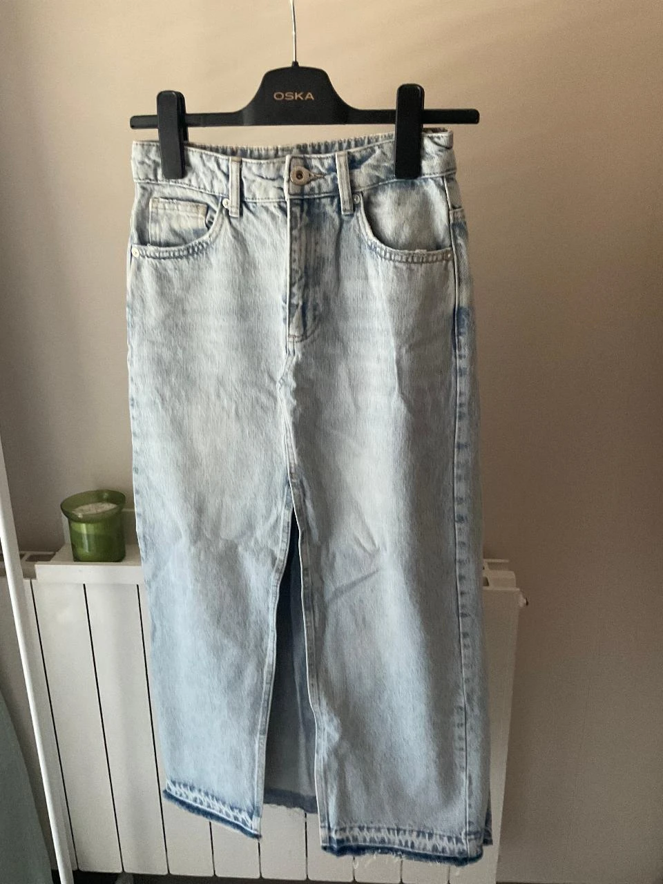 Falda larga de mezclilla Pull&Bear – tendencia y fácil de usar Talla XS – photo 2